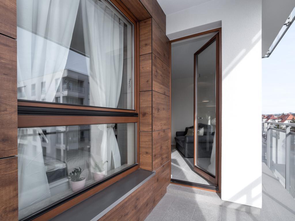 Apartament Z Widokiem Na Dworek Gdaňsk Exteriér fotografie