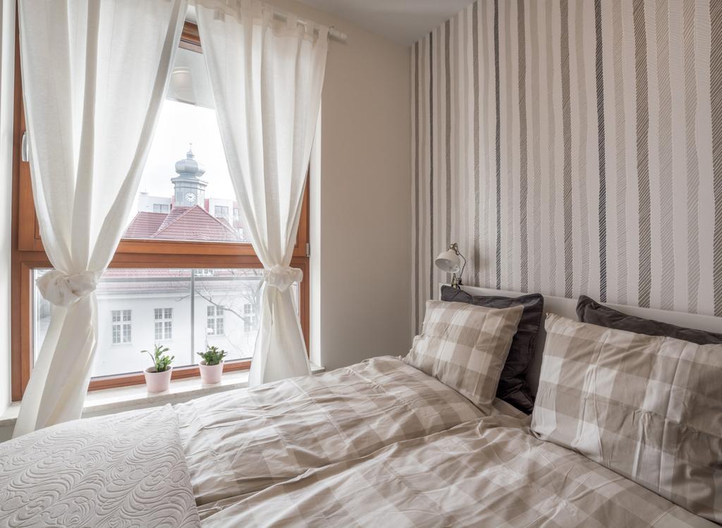 Apartament Z Widokiem Na Dworek Gdaňsk Exteriér fotografie